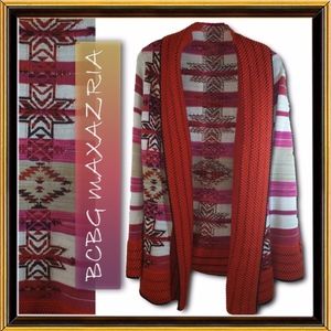 GORGEOUS! BCBGMaxAzria Open Long Cardigan Sweater